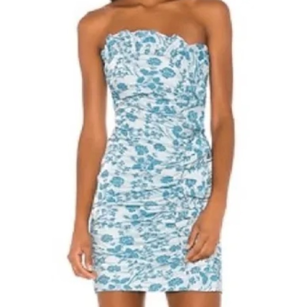 Likely Lora Dress Blue